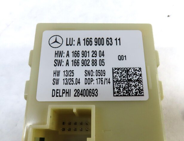 Thumbnail 4: 12-16 MERCEDES GL ML CLASS (W166 X166) REAR TRUNK LIFT LIFTGATE CONTROL MODULE