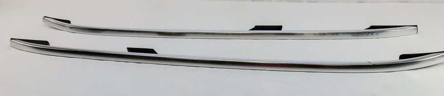 2015 MERCEDES ML400 (W166) LEFT RIGHT ROOF RACK RAIL SET2 (FRONT TO BACK) SILVER