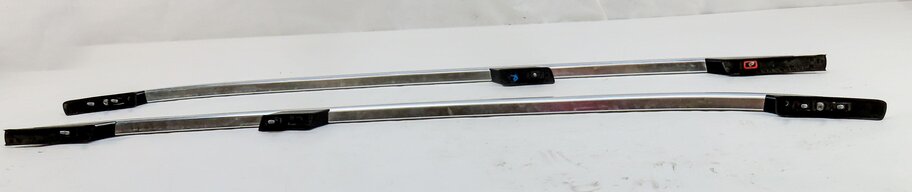 Thumbnail 6: 2015 MERCEDES ML400 (W166) LEFT RIGHT ROOF RACK RAIL SET2 (FRONT TO BACK) SILVER