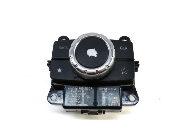 Thumbnail 2: 2015 MERCEDES ML400 (W166) RADIO STEREO MEDIA CONTROL KNOB SWITCH BUTTON PANEL