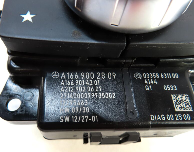 Thumbnail 6: 2015 MERCEDES ML400 (W166) RADIO STEREO MEDIA CONTROL KNOB SWITCH BUTTON PANEL