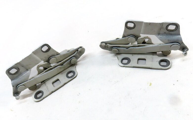 Thumbnail 3: 2012-2019 MERCEDES GL ML CLASS (W166 X166) FRONT HOOD HINGE SET (POLAR WHITE)