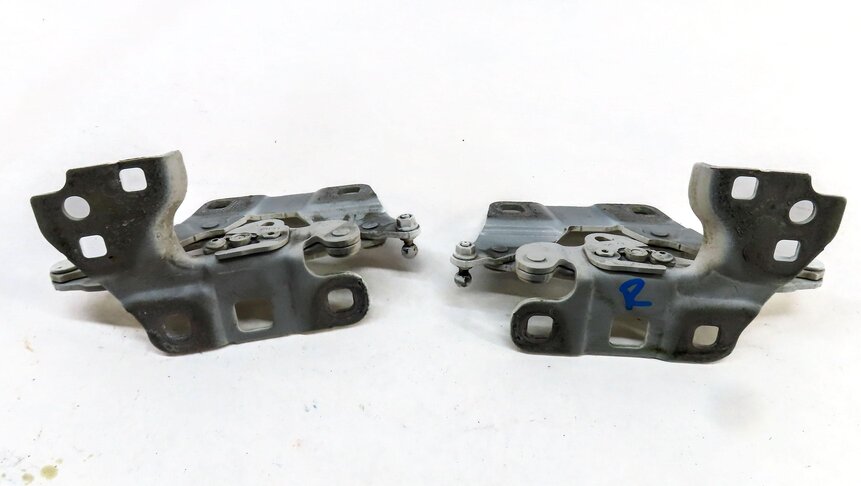 Thumbnail 5: 2012-2019 MERCEDES GL ML CLASS (W166 X166) FRONT HOOD HINGE SET (POLAR WHITE)