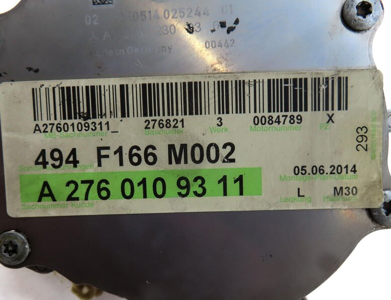 Thumbnail 6: 11-20 MERCEDES CL550 GL450 GL550 ML350 ML550 S400 S550 S600 SL550 - VACUUM PUMP