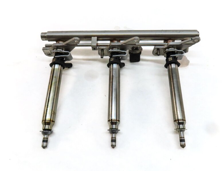 Thumbnail 7: 2015 MERCEDES ML400 (W166) 3.0L TURBO M276 ENGINE FUEL INJECTOR SET 6 w/ RAILS