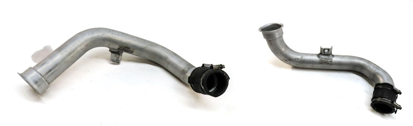 2015 MERCEDES ML400 W166 3.0L TURBO M276 ENGINE INTERCOOLER AIR INTAKE PIPE SET2