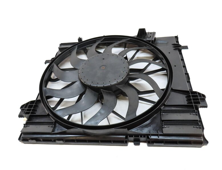 Thumbnail 2: 13-19 MERCEDES GL GLE GLS ML (W166 X166) 600w RADIATOR COOLING FAN (TOW PACKAGE)