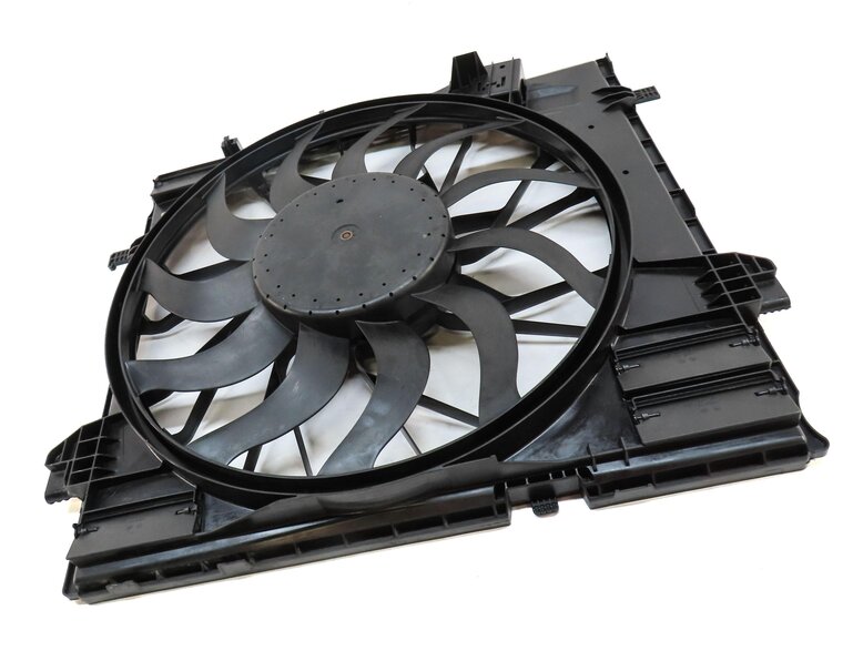 Thumbnail 3: 13-19 MERCEDES GL GLE GLS ML (W166 X166) 600w RADIATOR COOLING FAN (TOW PACKAGE)
