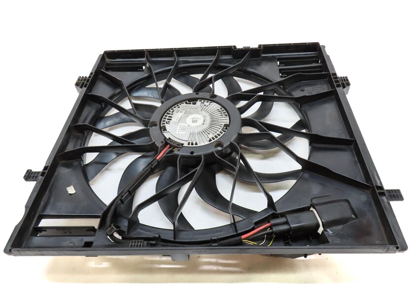Thumbnail 6: 13-19 MERCEDES GL GLE GLS ML (W166 X166) 600w RADIATOR COOLING FAN (TOW PACKAGE)
