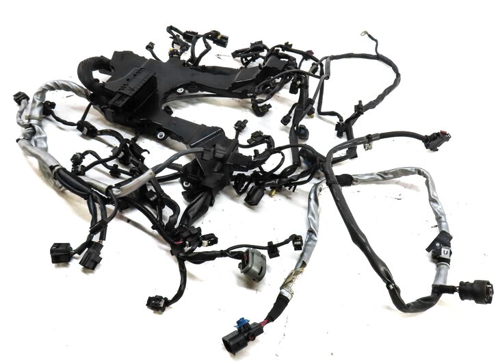 2015 MERCEDES ML400 (W166) 3.0L TURBO M276 ENGINE WIRE WIRING HARNESS 1664408134