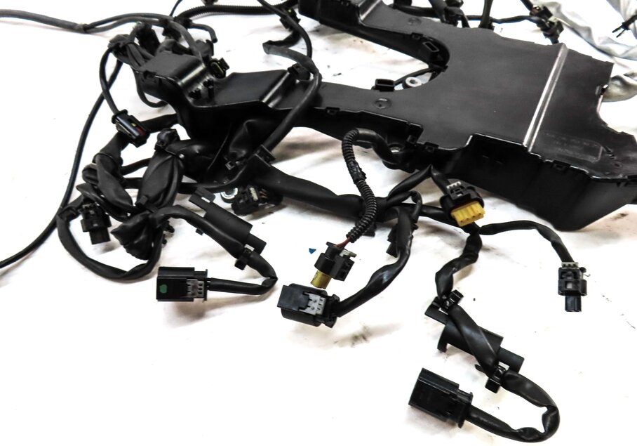 Thumbnail 8: 2015 MERCEDES ML400 (W166) 3.0L TURBO M276 ENGINE WIRE WIRING HARNESS 1664408134