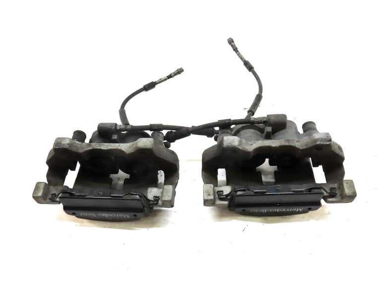 Thumbnail 6: 2012-2019 MERCEDES GL350 GL450 GLS350 ML350 (W166 X166) FRONT BRAKE CALIPER SET