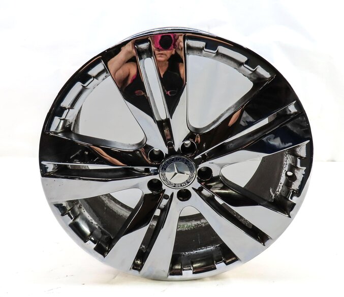 Thumbnail 6: 10-12 MERCEDES GL350 GL450 (X164) 20x8.5 ALUMINUM 5-SPLIT SPOKE WHEEL RIM SET4