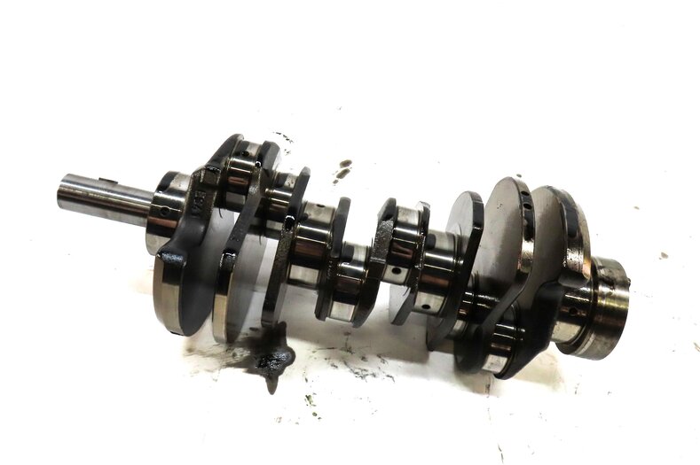 Thumbnail 1: 2012 MERCEDES GL350 (X164) 3.0L OM642 TURBO DIESEL ENGINE CRANKSHAFT CRANK SHAFT