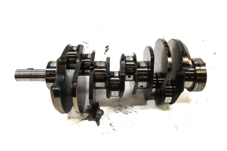 Thumbnail 2: 2012 MERCEDES GL350 (X164) 3.0L OM642 TURBO DIESEL ENGINE CRANKSHAFT CRANK SHAFT