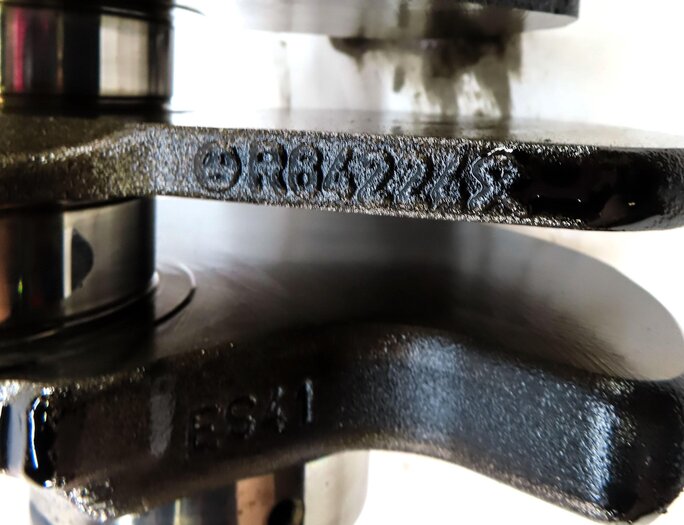 Thumbnail 5: 2012 MERCEDES GL350 (X164) 3.0L OM642 TURBO DIESEL ENGINE CRANKSHAFT CRANK SHAFT