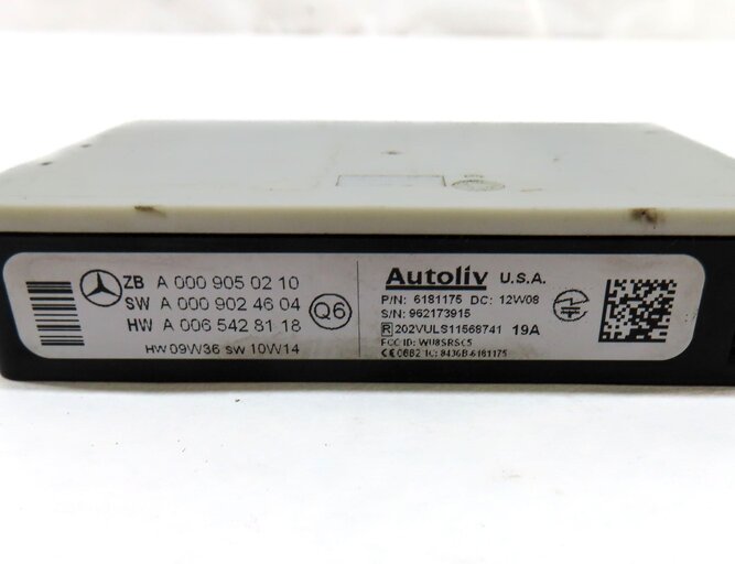Thumbnail 4: 2012 MERCEDES GL350 (X164) REAR BLIND SPOT RADAR SENSOR MODULE 0009050210