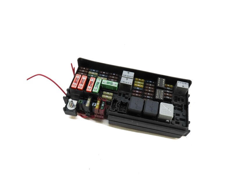 2012 MERCEDES GL350 (X164) REAR HATCH TAILGATE TRUNK RELAY FUSE BOX 1645403372