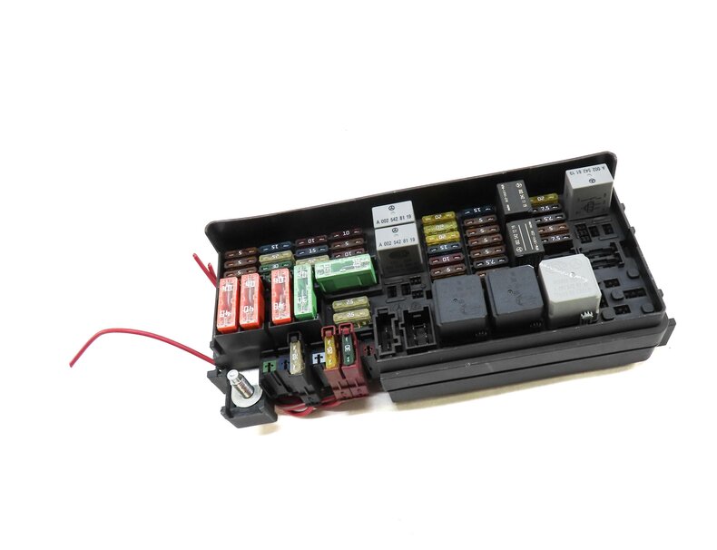 Thumbnail 3: 2012 MERCEDES GL350 (X164) REAR HATCH TAILGATE TRUNK RELAY FUSE BOX 1645403372
