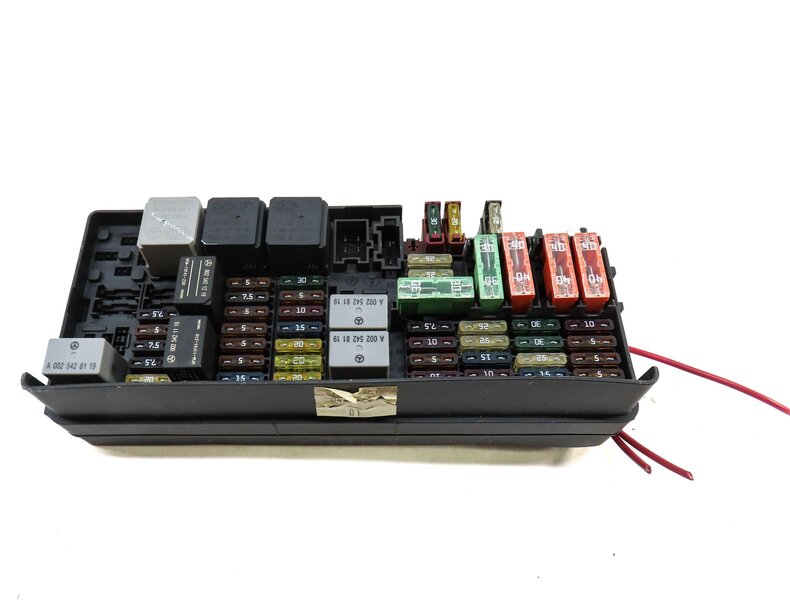 Thumbnail 4: 2012 MERCEDES GL350 (X164) REAR HATCH TAILGATE TRUNK RELAY FUSE BOX 1645403372