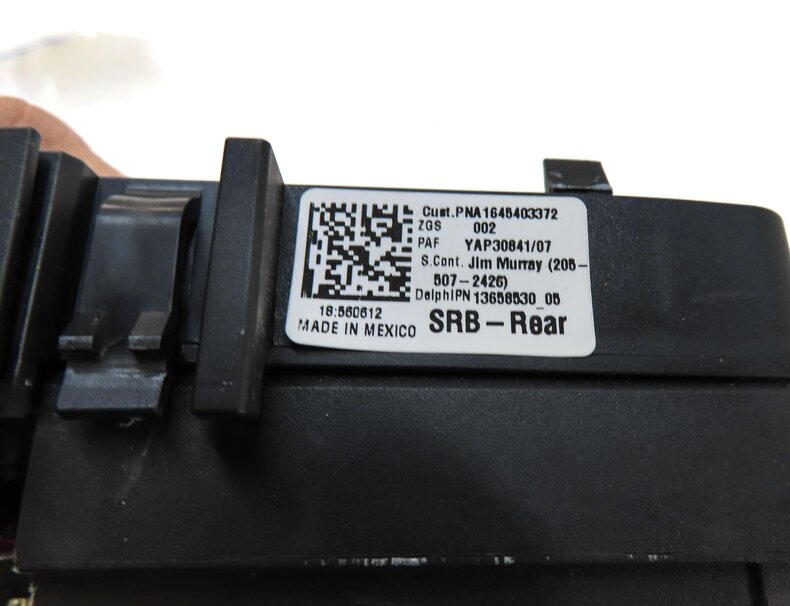 Thumbnail 6: 2012 MERCEDES GL350 (X164) REAR HATCH TAILGATE TRUNK RELAY FUSE BOX 1645403372
