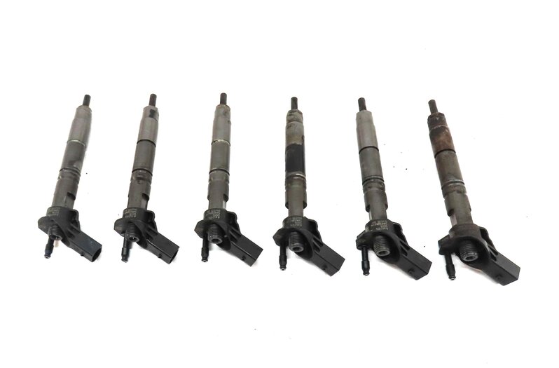 Thumbnail 2: 07-13 MERCEDES E GL ML R (W164 W211 W212 X164) 3.0L DIESEL FUEL INJECTOR SET 6