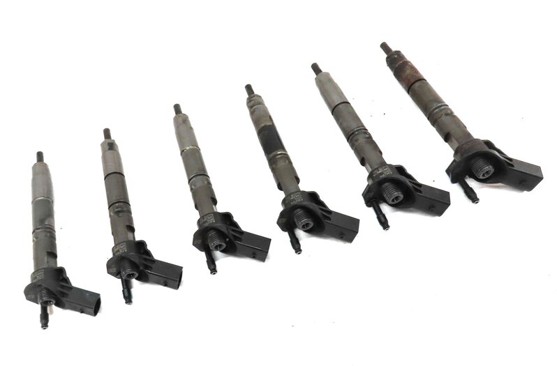 Thumbnail 3: 07-13 MERCEDES E GL ML R (W164 W211 W212 X164) 3.0L DIESEL FUEL INJECTOR SET 6