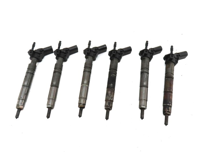 Thumbnail 4: 07-13 MERCEDES E GL ML R (W164 W211 W212 X164) 3.0L DIESEL FUEL INJECTOR SET 6