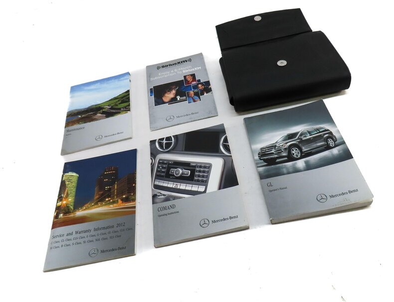 Thumbnail 3: 2012 MERCEDES GL350 (X164) OWNERS MANUAL BOOKLET SET 5 w/ CARRYING CASE