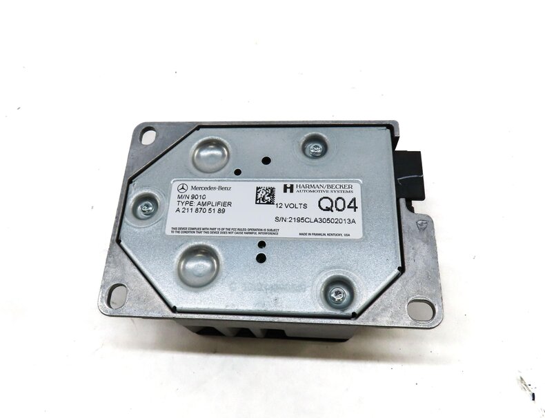 Thumbnail 4: 2012 MERCEDES GL350 (X164) SUBWOOFER SUB WOOFER SPEAKER AMPLIFIER AMP 2118705189
