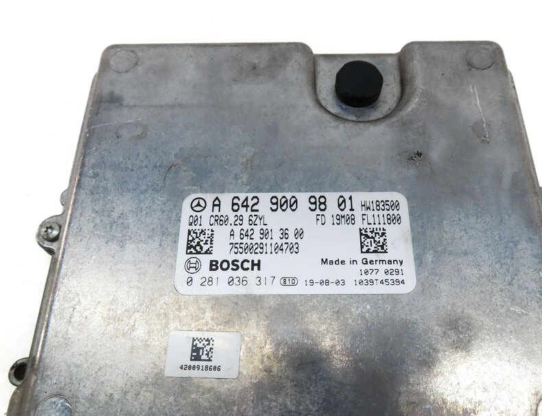 Thumbnail 5: 10-12 MERCEDES E GL ML R (W164 W212 W251 X164) 3.0L DIESEL ENGINE CONTROL MODULE