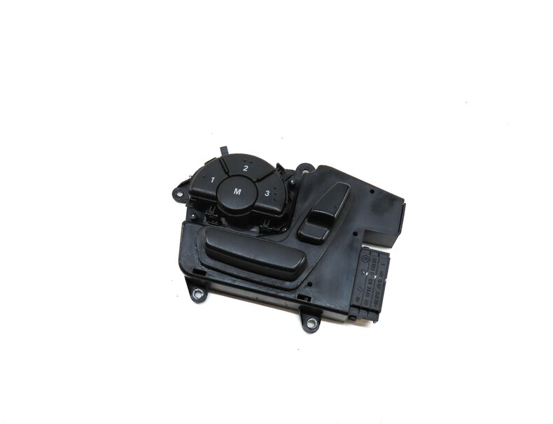 2012 MERCEDES GL350 (X164) FRONT LEFT DRIVER SEAT ADJUST SWITCH w/ MEMORY BLACK