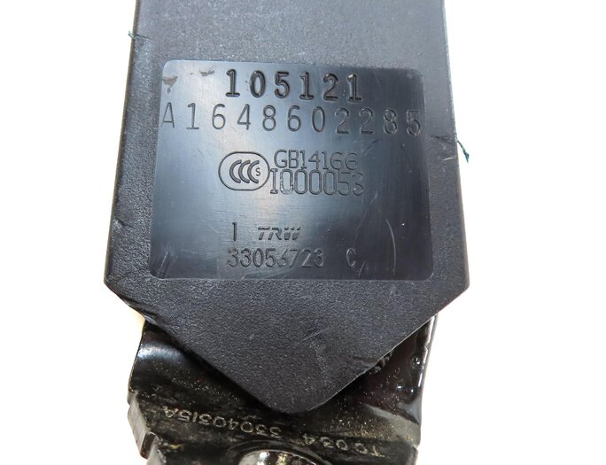 Thumbnail 5: 2012 MERCEDES GL350 (X164) REAR RIGHT 3RD ROW SEATBELT SEAT BELT RETRACTOR BLACK