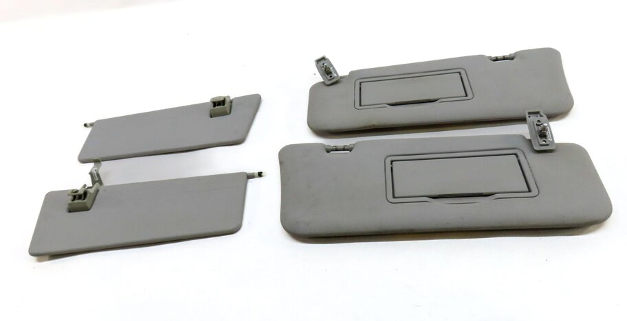 Thumbnail 2: 06-12 MERCEDES GL ML CLASS (W164 X164) FRONT LEFT & RIGHT SUNVISOR SET (GREY)