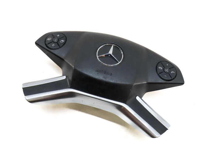 2012 MERCEDES GL350 (X164) STEERING WHEEL AIRBAG AIR BAG (BLACK) 1648601802