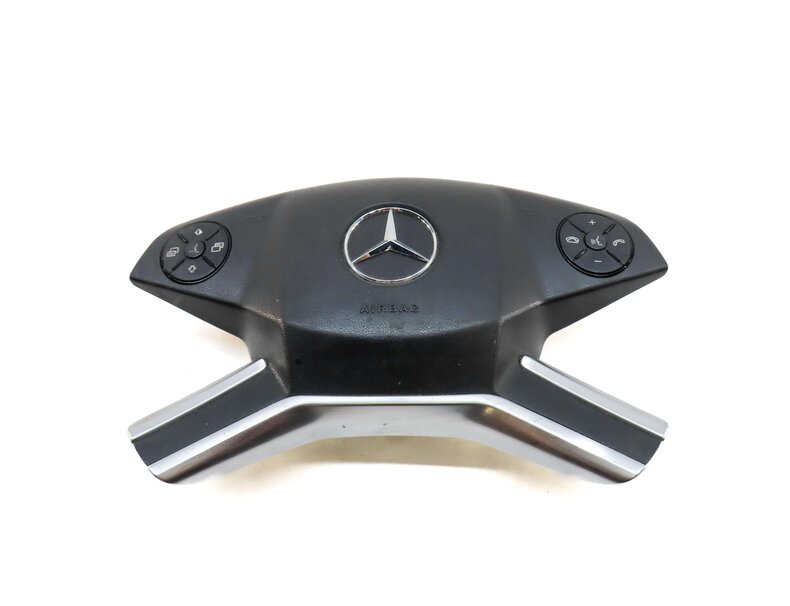 Thumbnail 2: 2012 MERCEDES GL350 (X164) STEERING WHEEL AIRBAG AIR BAG (BLACK) 1648601802