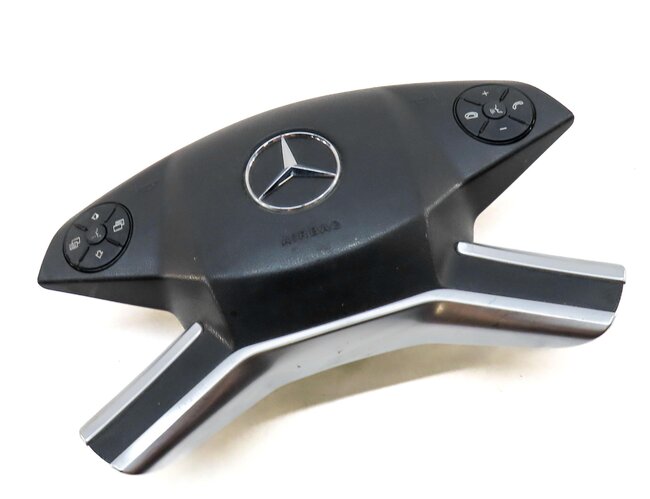 Thumbnail 3: 2012 MERCEDES GL350 (X164) STEERING WHEEL AIRBAG AIR BAG (BLACK) 1648601802