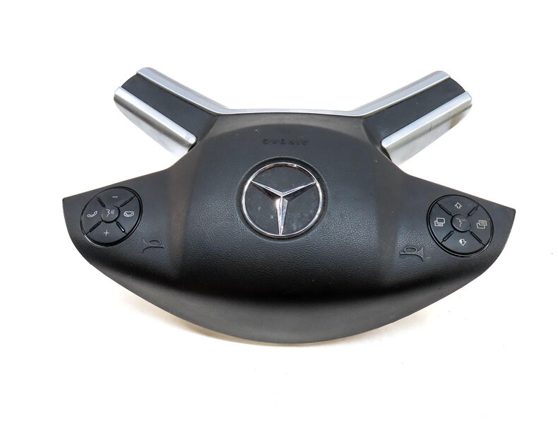 Thumbnail 4: 2012 MERCEDES GL350 (X164) STEERING WHEEL AIRBAG AIR BAG (BLACK) 1648601802