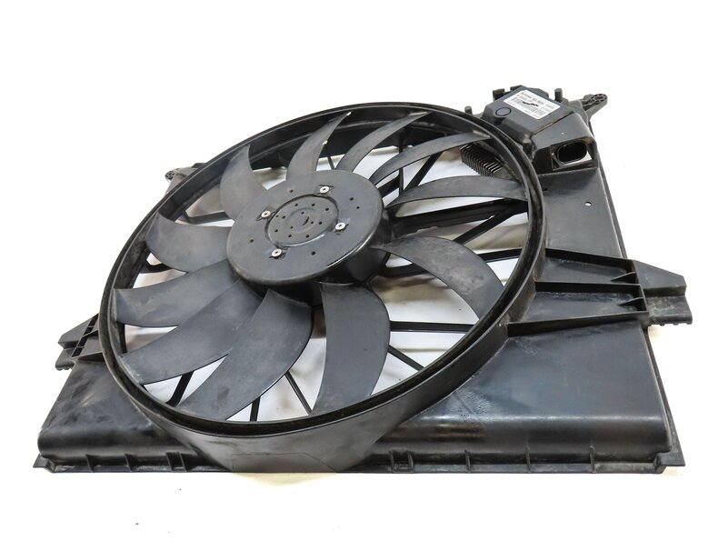 Thumbnail 2: 2007-2012 MERCEDES GL ML R CLASS (X164 W164 W251) RADIATOR COOLING FAN w/ SHROUD