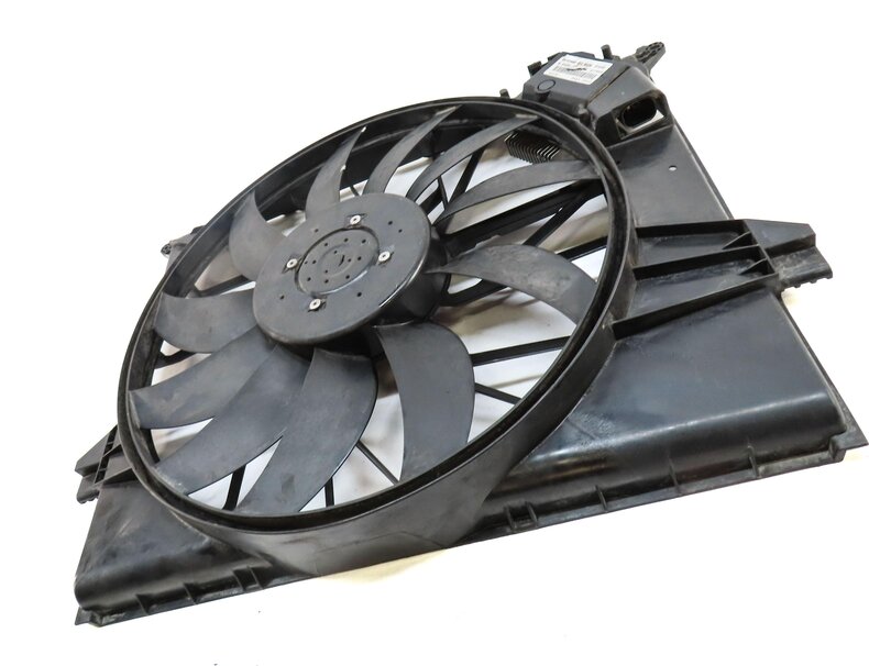 Thumbnail 3: 2007-2012 MERCEDES GL ML R CLASS (X164 W164 W251) RADIATOR COOLING FAN w/ SHROUD