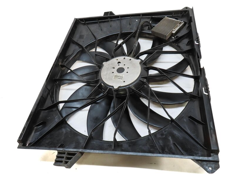 Thumbnail 6: 2007-2012 MERCEDES GL ML R CLASS (X164 W164 W251) RADIATOR COOLING FAN w/ SHROUD