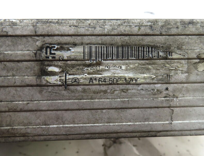 Thumbnail 7: 2010-2012 MERCEDES GL350 (X164) 3.0L DIESEL ENGINE INTERCOOLER