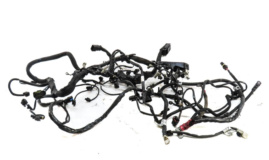 2012 MERCEDES GL350 (X164) 3.0L OM642 TURBO DIESEL ENGINE WIRE WIRING HARNESS