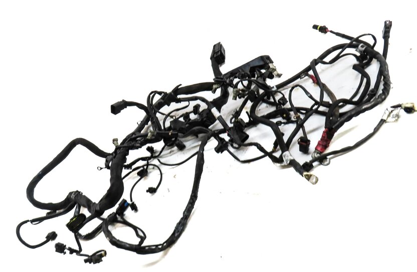 Thumbnail 3: 2012 MERCEDES GL350 (X164) 3.0L OM642 TURBO DIESEL ENGINE WIRE WIRING HARNESS
