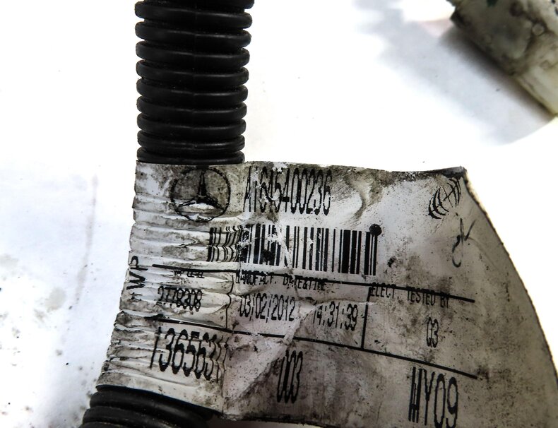 Thumbnail 6: 2012 MERCEDES GL350 (X164) 3.0L OM642 TURBO DIESEL ENGINE WIRE WIRING HARNESS