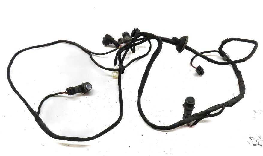 Thumbnail 2: 2012 MERCEDES GL350 X164 REAR PARK ASSIST PDC SENSOR SET4 (GRAY) & WIRE HARNESS