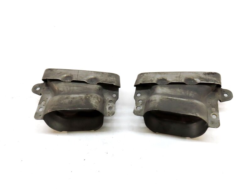 Thumbnail 5: 07-12 MERCEDES GL (X164) 3.0L DIESEL REAR LEFT & RIGHT MUFFLER EXHAUST TIP SET 2