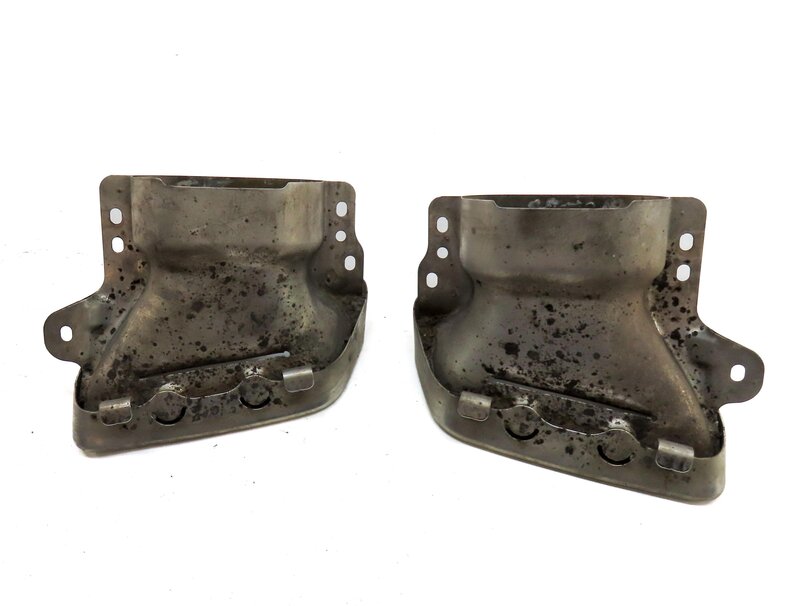 Thumbnail 6: 07-12 MERCEDES GL (X164) 3.0L DIESEL REAR LEFT & RIGHT MUFFLER EXHAUST TIP SET 2