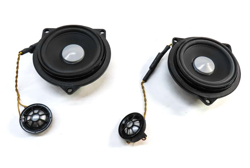 Thumbnail 7: 2011 BMW 535i (F10) DOOR DASH DECK WOOFER MIDRANGE TWEETER SPEAKER SET 17