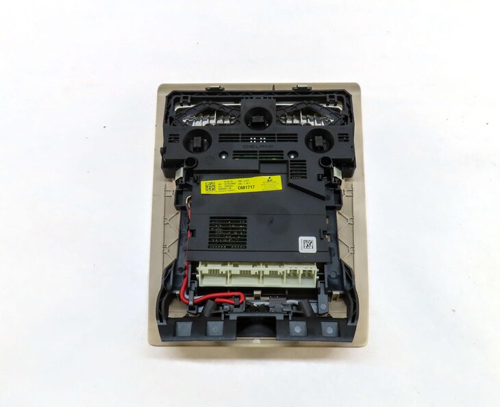 Thumbnail 6: 2011 BMW 535i (F10) FRONT ROOF CENTER PRIMARY DOME LIGHT ASSEMBLY (BEIGE)
